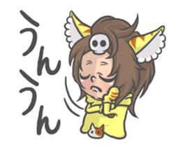 Cat person story.Answering sticker #6835272