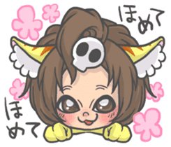 Cat person story.Answering sticker #6835277