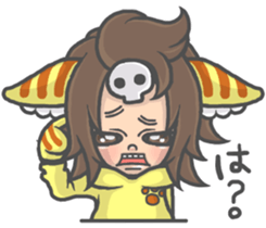 Cat person story.Answering sticker #6835283