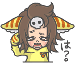 Cat person story.Answering sticker #6835283