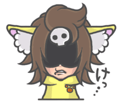 Cat person story.Answering sticker #6835285