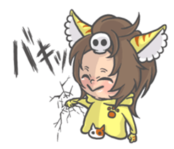 Cat person story.Answering sticker #6835292