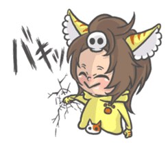 Cat person story.Answering sticker #6835292