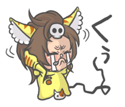 Cat person story.Answering sticker #6835298