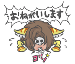 Cat person story.Answering sticker #6835304