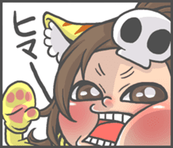 Cat person story.Answering sticker #6835311