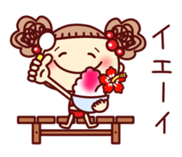 moka&moko Sticker5 summer version sticker #6835313