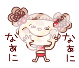 moka&moko Sticker5 summer version sticker #6835316