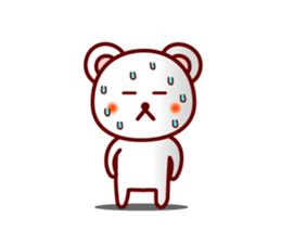 The white bear 1 (Shirokuma-chi) sticker #6835681
