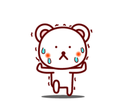 The white bear 1 (Shirokuma-chi) sticker #6835682
