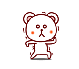 The white bear 1 (Shirokuma-chi) sticker #6835690
