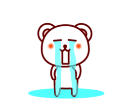 The white bear 1 (Shirokuma-chi) sticker #6835699