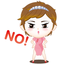 The argument Xian opens the luck sticker #6836513