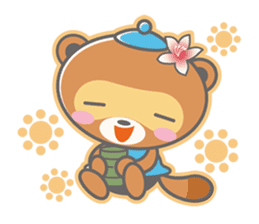 Mascot character of Tatebayashi ponchan sticker #6836675