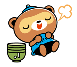 Mascot character of Tatebayashi ponchan sticker #6836680