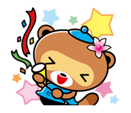 Mascot character of Tatebayashi ponchan sticker #6836688
