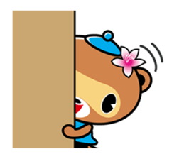 Mascot character of Tatebayashi ponchan sticker #6836689