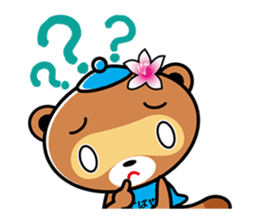 Mascot character of Tatebayashi ponchan sticker #6836693