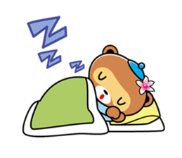 Mascot character of Tatebayashi ponchan sticker #6836700