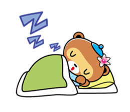 Mascot character of Tatebayashi ponchan sticker #6836700