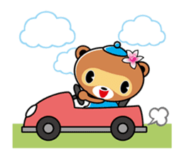 Mascot character of Tatebayashi ponchan sticker #6836706