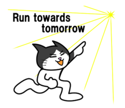 Loose cat.'chami'English sticker #6836807