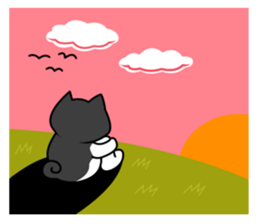 Loose cat.'chami'English sticker #6836815