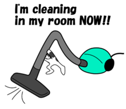 Loose cat.'chami'English sticker #6836816