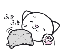 Temptation of paws. sticker #6836965