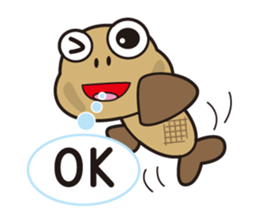 haze taro of a goby. sticker #6836997