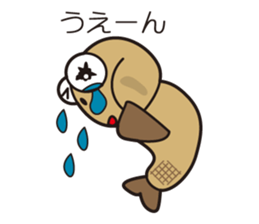 haze taro of a goby. sticker #6837007