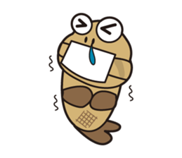 haze taro of a goby. sticker #6837011