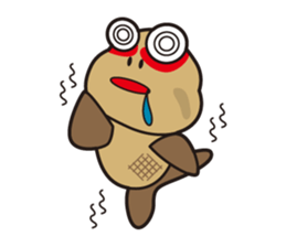 haze taro of a goby. sticker #6837012