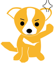 The happy life of  Pretty Chihuahua sticker #6837156