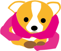 The happy life of  Pretty Chihuahua sticker #6837188