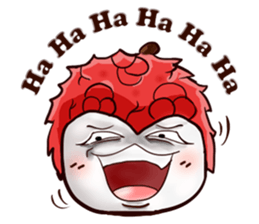 litchi sticker #6837969