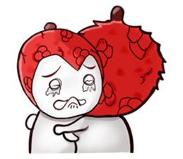 litchi sticker #6837971