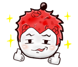 litchi sticker #6837973