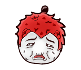 litchi sticker #6837980