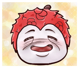 litchi sticker #6837981