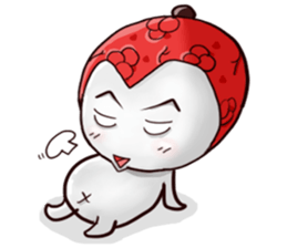 litchi sticker #6837984