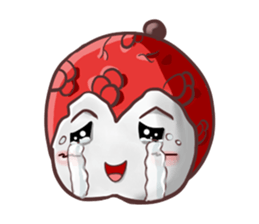 litchi sticker #6837988