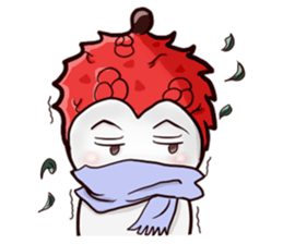 litchi sticker #6837990