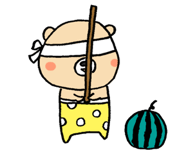 High Waist Bear sticker #6838404