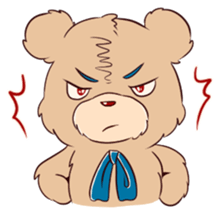 Brown Teddybear sticker #6838593