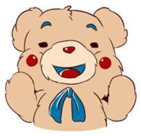 Brown Teddybear sticker #6838596