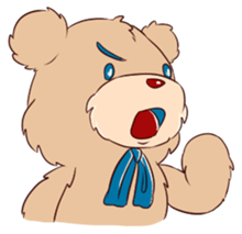 Brown Teddybear sticker #6838601