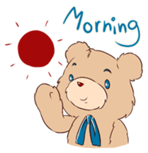 Brown Teddybear sticker #6838603