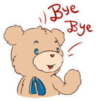 Brown Teddybear sticker #6838604
