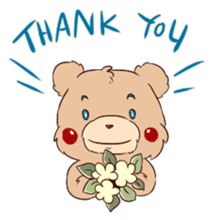 Brown Teddybear sticker #6838605